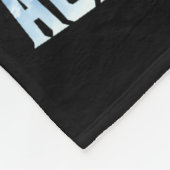 Couverture Polaire Human By Chance Alpha By Choice Funny Alpha Wolves (Coin)