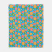 Couverture Polaire Humeur de fruit (Devant)