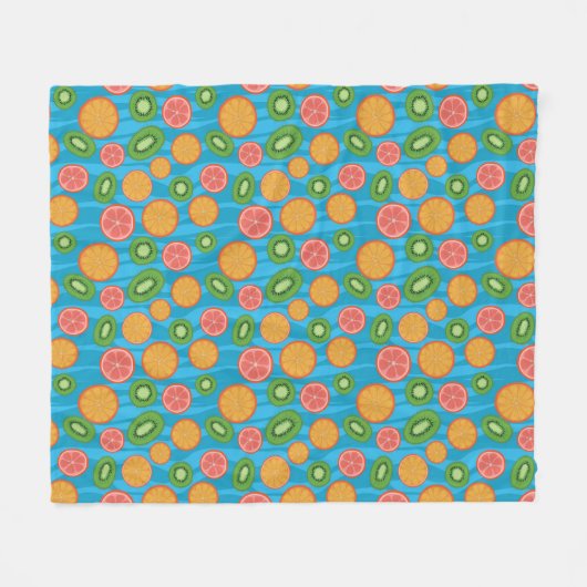Couverture Polaire Humeur de fruit (Devant (Horizontal))