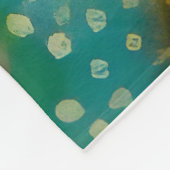 Couverture Polaire Hummingbird and Pink Sunflower (Coin)