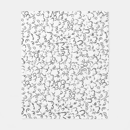 Couverture Polaire humour drôle motif (Devant)