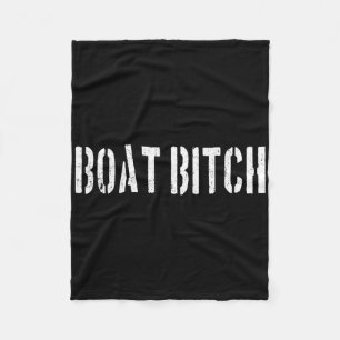 Couverture Polaire Humour nautique drôle offensant bateau