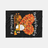 Couverture Polaire Humpty Dumpty A Eu Une Grande Automne Feuilles D'A (Devant (Horizontal))