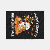 Couverture Polaire Humpty Funny Dumpty A Eu Une Grande Chute Heureuse (Devant (Horizontal))