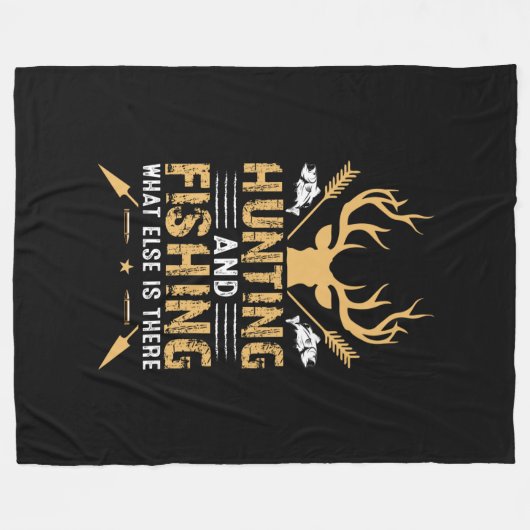 Couverture Polaire Hunting and Fishing What Else Is There (Devant (Horizontal))