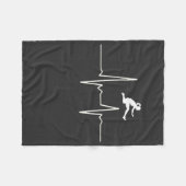 Couverture Polaire Hurdler Heartbeat (Devant (Horizontal))