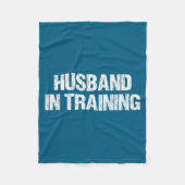 Couverture Polaire Husband In Training (Devant)