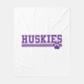 Couverture Polaire Huskie Fleece Blanket (Devant)