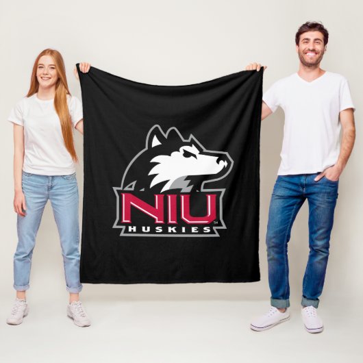 Couverture Polaire Huskies (En situation)