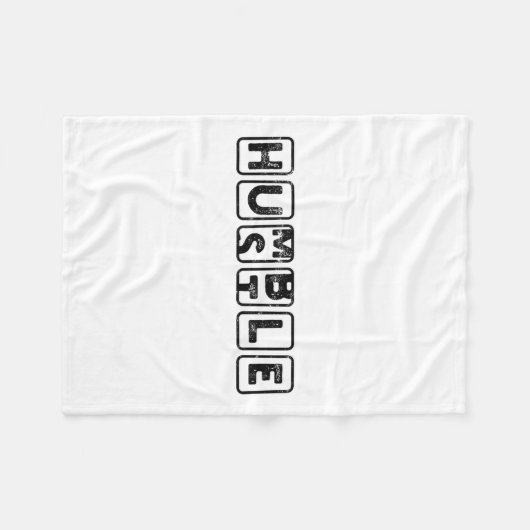 Couverture Polaire Hustlehumble - Motivation (Devant (Horizontal))