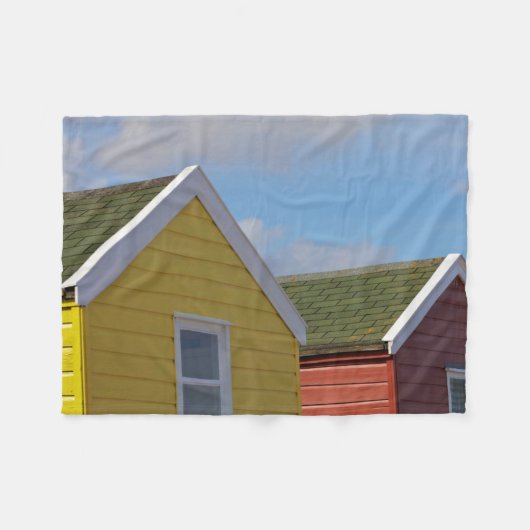 Couverture Polaire Huttes de plage | Southwold, Angleterre (Devant (Horizontal))