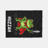 Couverture Polaire Huzzah Frog (Devant (Horizontal))