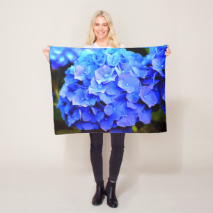 Couverture Polaire Hydrangea Blues