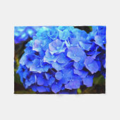 Couverture Polaire Hydrangea Blues (Devant (Horizontal))
