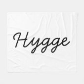 Couverture Polaire Hygge Black Elegant (Devant (Horizontal))