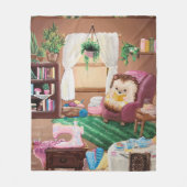 Couverture Polaire Hygge Hedgehog (Devant)