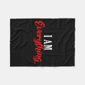 Couverture Polaire I Am Everything Valentine´s Day Love Couples (Devant (Horizontal))