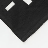 Couverture Polaire I Can't Do Social Media But I Can Write In Cursive (Coin)