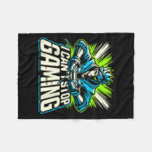 Couverture Polaire I Can't Stop Gaming Funny Gamer Graphic Amine Vide (Devant (Horizontal))