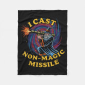 Couverture Polaire I Cast Non-magic Missile Funny Wizard Parody Meme  (Devant)