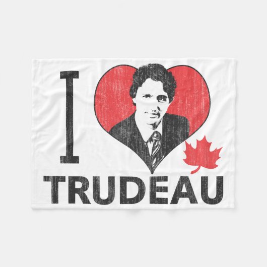 Couverture Polaire I coeur Trudeau (Devant (Horizontal))