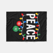 Couverture Polaire I Come In Peace Matching Family Christmas Couple  (Devant (Horizontal))