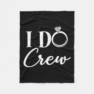 Couverture Polaire I Do Crew, enterrement de vie de jeune fille EVJF 