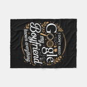 Couverture Polaire I Don’t Need Google My Boyfriend Knows Everything  (Devant (Horizontal))