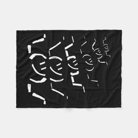 Couverture Polaire I Don't Know Idk  (Devant (Horizontal))