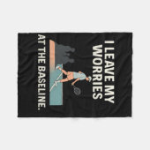 Couverture Polaire I Leave My Worries At The Seline Sketll  (Devant (Horizontal))