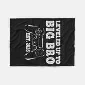 Couverture Polaire I Leveled Up To Big Bro 2026 Promoted To Big Broth (Devant (Horizontal))