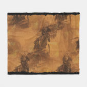 Couverture Polaire I Live To Barrel Race - Rodeo Event (Devant (Horizontal))