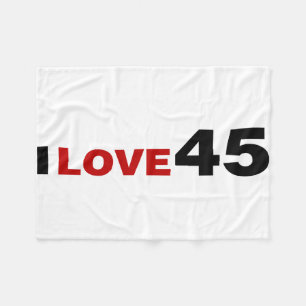 Couverture Polaire I Love 45