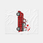 Couverture Polaire I Love Being A Nicu Nurse Valentine Buffalo Plaid  (Devant (Horizontal))