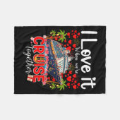 Couverture Polaire I Love It When We're Cruising Together Cruise Vibe (Devant (Horizontal))
