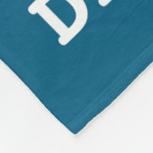 Couverture Polaire I Love My Daughter Photo Text Parents  (Coin)