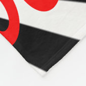 Couverture Polaire I love my dog (Coin)