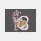 Couverture Polaire I Love My Girlfriend  (Devant (Horizontal))