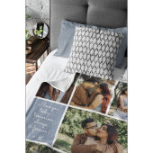 Couverture Polaire I Love You Always & Forever Modern 6 Photo Collage
