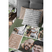 Couverture Polaire I Love You Always & Forever Modern 6 Photo Collage