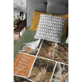 Couverture Polaire I Love You Always & Forever Modern 6 Photo Collage