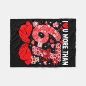 Couverture Polaire I Love You More Than 67 Valentines Six Seven 67 Me (Devant (Horizontal))
