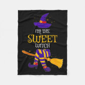 Couverture Polaire I’m The Sweet Witch Family Matching Costume Hallow (Devant)