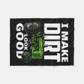 Couverture Polaire I Make Dirt Look Good - Tractor Driver (Devant (Horizontal))