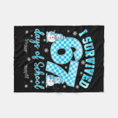 Couverture Polaire I Survived 67 Days Of School Funny 67 Meme Christm (Devant (Horizontal))