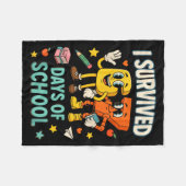 Couverture Polaire I Survived 67 Days Of School Funny 67 Meme Teacher (Devant (Horizontal))