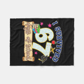 Couverture Polaire I Survived 67 Days Of School Funny 6 7 Meme Teache (Devant (Horizontal))