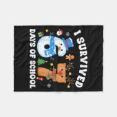 Couverture Polaire I Survived 67 Days Of School Funny Meme Six Seven (Devant (Horizontal))