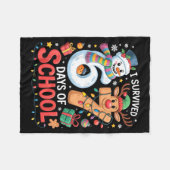 Couverture Polaire I Survived 67 Days Of School Funny Meme Six Seven (Devant (Horizontal))