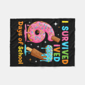 Couverture Polaire I Survived 67 Days Of School Funny Meme Teacher St (Devant (Horizontal))